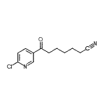 CAS#: 890100-90-0, 7-(6-Chloro-3-pyridinyl)-7-oxoheptanenitrile