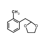CAS 登录号：89012-55-5， 2-(2-甲基苄基)-1,3-二氧戊环
