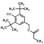 CAS#: 89022-83-3, 4-Hydroxy-3,5-bis(2-methyl-2-propanyl)benzyl propionate