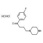 CAS#: 89027-27-0, 1-(4-Fluorophenyl)-4-(1-piperazinyl)-1-butanone dihydrochloride