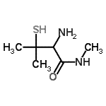 CAS#: 89051-40-1, N-Methyl-3-sulfanylvalinamide