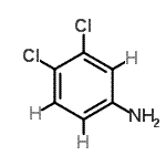 CAS#: 89059-40-5, 3,4-Dichloro(<sup>13</sup>C<sub>6</sub>)aniline