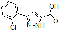 CAS#: 890621-13-3, 3-(2-Chlorophenyl)-1H-Pyrazole-5-carboxylic Acid