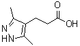 CAS#: 890625-93-1, 3-(3,5-Dimethyl-1H-pyrazol-4-yl)propanoic acid