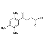 CAS 登录号：89080-36-4， 4-氧代-4-(2,4,5-三甲基苯基)丁酸