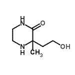 CAS#: 890926-95-1, 3-(2-Hydroxyethyl)-3-methyl-2-piperazinone