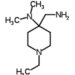 CAS 登录号：891656-66-9， 4-(氨基甲基)-1-乙基-N,N-二甲基-4-哌啶胺