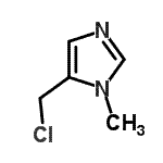 CAS 登录号：89180-90-5， 5-(氯甲基)-1-甲基-1H-咪唑