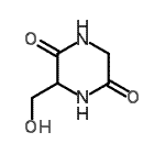 CAS#: 89181-64-6, 3-(Hydroxymethyl)-2,5-piperazinedione