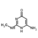 CAS#: 89181-81-7, 6-Amino-2-(methylamino)-4-pyrimidinol
