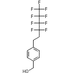 CAS 登录号：892154-66-4， [4-(3,3,4,4,5,5,6,6,6-九氟己基)苯基]甲醇