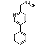 CAS#: 892502-02-2, N-Methyl-1-(5-phenyl-2-pyridinyl)methanamine