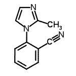 CAS#: 892502-27-1, 2-(2-Methyl-1H-imidazol-1-yl)benzonitrile
