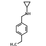 CAS#: 892576-76-0, N-(4-Ethylbenzyl)cyclopropanamine