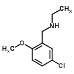 CAS#: 892587-96-1, N-(5-Chloro-2-methoxybenzyl)ethanamine