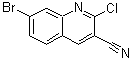 CAS#: 892874-32-7, 7-Bromo-2-chloro-3-quinolinecarbonitrile