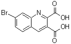 CAS 登录号：892874-38-3， 7-溴-2,3-喹啉二甲酸