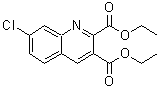 CAS 登录号：892874-55-4， 7-氯-2,3-喹啉二羧酸二乙酯