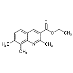 CAS 登录号：892874-89-4， 乙基2,7,8-三甲基-3-喹啉羧酸酯