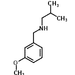 CAS 登录号：893576-11-9， N-(3-甲氧基苄基)-2-甲基-1-丙胺