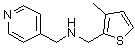 CAS#: 893598-44-2, 1-(3-Methyl-2-thienyl)-N-(4-pyridinylmethyl)methanamine
