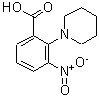 CAS#: 893611-92-2, 3-Nitro-2-(1-piperidinyl)benzoic acid