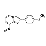 CAS#: 893612-93-6, 2-(4-Methoxyphenyl)-8-nitrosoindolizine