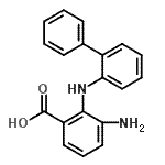 CAS#: 893613-05-3, 3-Amino-2-(2-biphenylylamino)benzoic acid