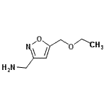 CAS#: 893749-25-2, 1-[5-(Ethoxymethyl)-1,2-oxazol-3-yl]methanamine
