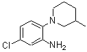 CAS#: 893751-41-2, 5-Chloro-2-(3-methyl-1-piperidinyl)aniline