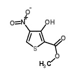 CAS#: 89380-76-7, Methyl 3-hydroxy-4-nitro-2-thiophenecarboxylate