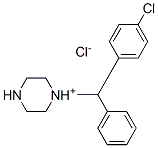 CAS 登录号：894-56-4， 1-[(4-氯苯基)苄基]哌嗪鎓氯化物