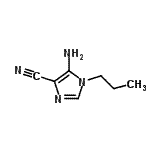 CAS#: 89404-00-2, 5-Amino-1-propyl-1H-imidazole-4-carbonitrile