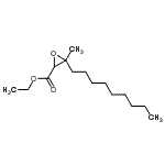 CAS 登录号：89438-55-1， 乙基3-甲基-3-壬基-2-环氧乙烷羧酸酯