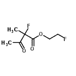 CAS#: 894423-79-1, 2-Fluoroethyl 2-fluoro-2-methyl-3-oxobutanoate