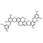 CAS 登录号：89445-12-5， 9,9'-二(3,5-二羟基苯氧基)-2,2'-联二苯并二恶因-1,1',3,3',6,6',8,8'-辛醇