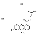 CAS#: 89459-21-2, 9-Amino-7-chloro-N-[2-(dimethylamino)ethyl]-4-acridinecarboxamide dihydrochloride