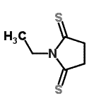 CAS#: 89464-69-7, 1-Ethyl-2,5-pyrrolidinedithione
