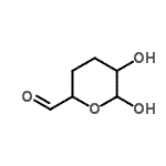 CAS#: 89489-81-6, Tetrahydro-5,6-Dihydroxy-Pyran-2-Carboxaldehyde