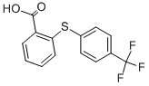 CAS 登录号：895-45-4， 2-[[4-(三氟甲基)苯基]硫代]苯甲酸