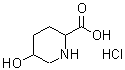 CAS 登录号：89531-62-4， 5-羟基哌啶-2-羧酸盐酸盐