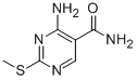 CAS 登录号：89533-28-8， 4-氨基-2-(甲硫基)嘧啶-5-甲酰胺