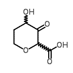 CAS#: 89533-89-1, 2,6-Anhydro-5-deoxyhex-3-ulosonic acid