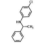 CAS#: 895537-30-1, 4-Chloro-N-[(1R)-1-phenylethyl]aniline