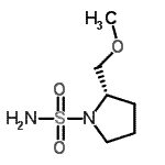 CAS 登录号：89556-74-1， (2S)-2-(甲氧基甲基)-1-吡咯烷磺酰胺