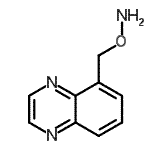 CAS#: 895589-27-2, 5-[(Aminooxy)methyl]quinoxaline