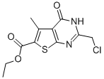 CAS#: 89567-06-6, 2-Chloromethyl-5-Methyl-4-Oxo-3,4-Dihydro-Thieno[2,3-d]Pyrimidine-6-Carboxylic Acid Ethyl Ester
