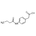 CAS#: 89625-67-2, [4-(Butyrylamino)phenyl]acetic acid