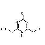 CAS#: 89639-37-2, 6-(Chloromethyl)-2-(methylsulfanyl)-4(1H)-pyrimidinone