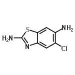 CAS#: 89640-06-2, 5-Chloro-1,3-benzothiazole-2,6-diamine